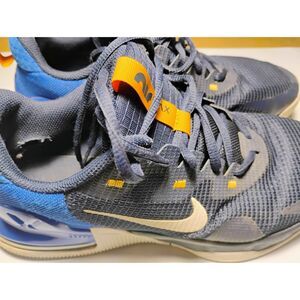 Nike Air Max Alpha Trainer 5 Mens Sneakers Size 8 Black Blue DM0829-401